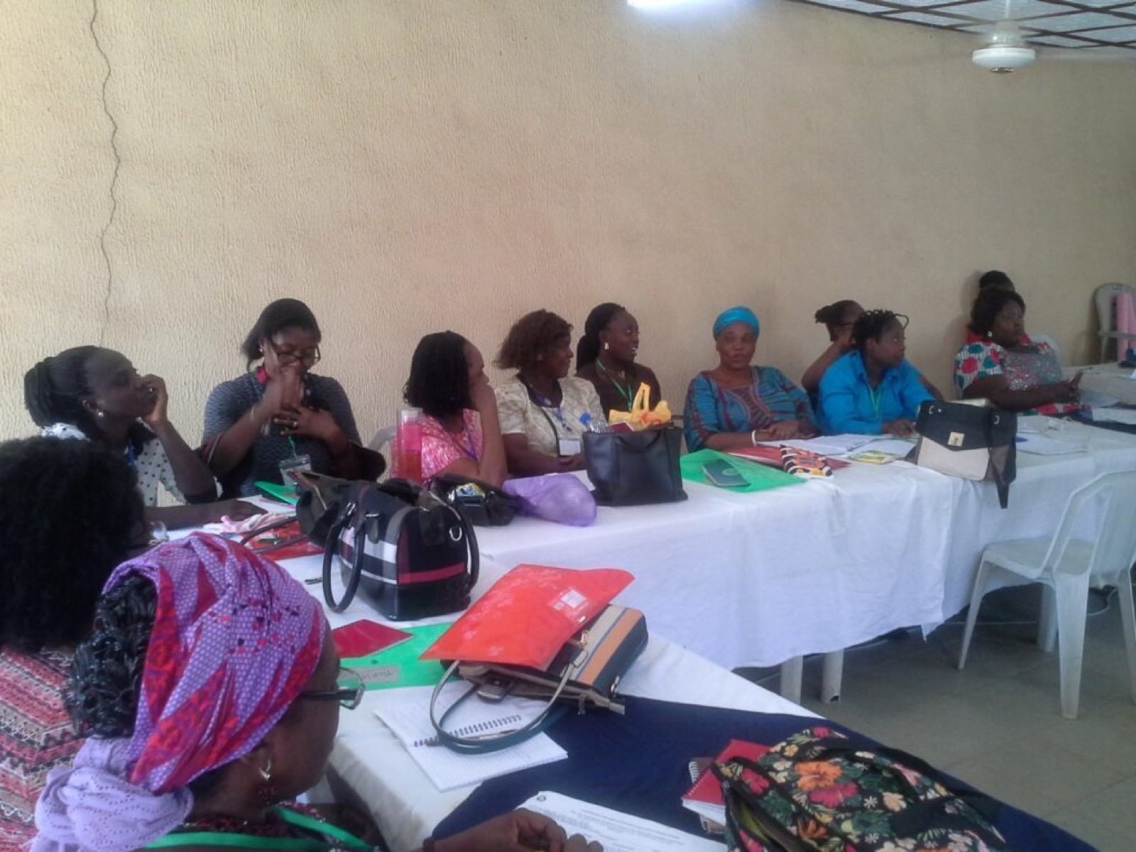 Health and nutrition training session run by Helimax