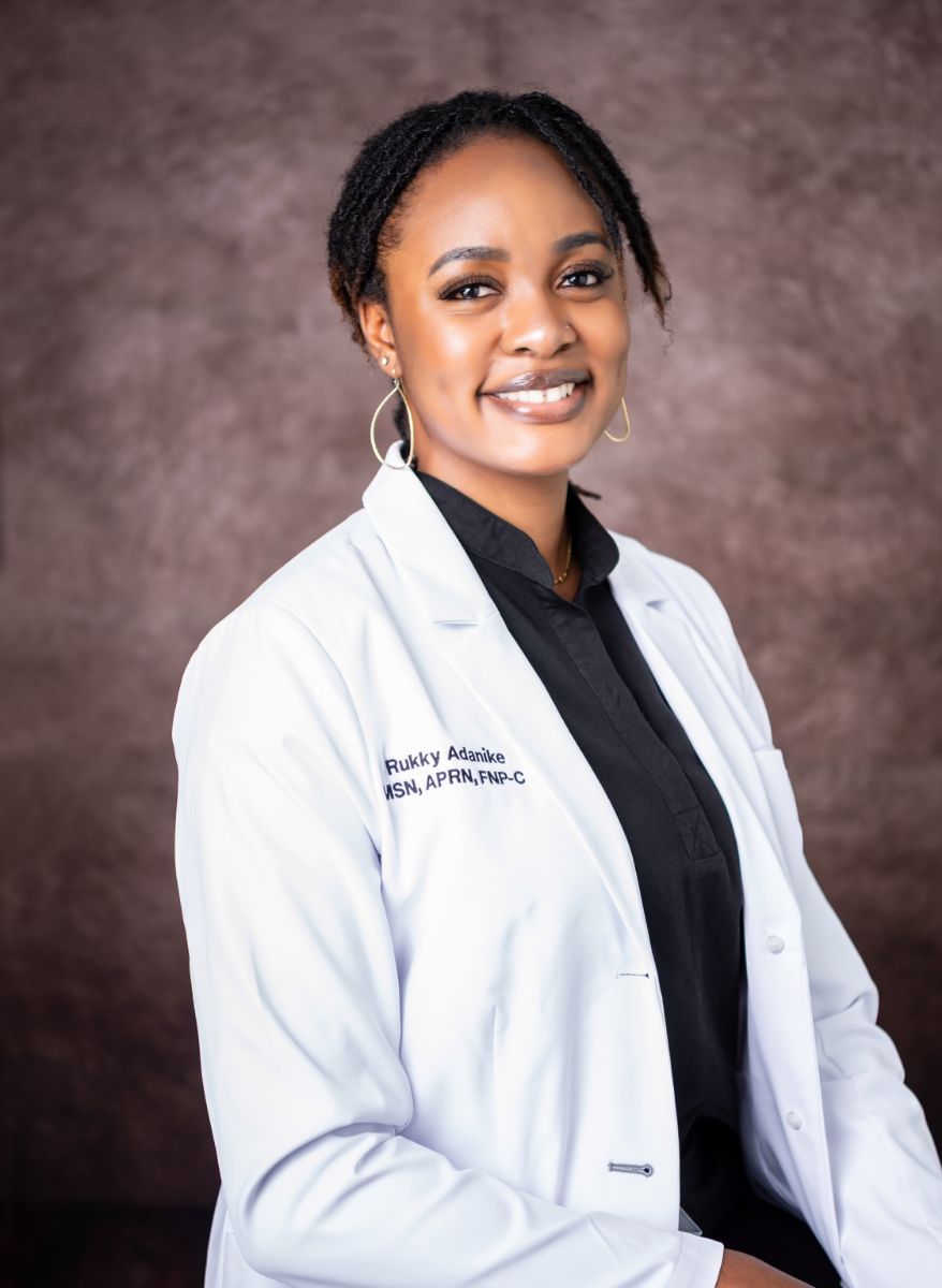 Portrait of Rukky P. Adanike, founder of PAR Nursing Hub